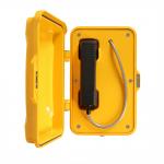 Anti Vandal Hotline Industrial Telephone IP67 SIP GSM Pillar Mounted for sale