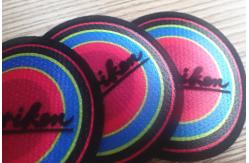 China 3D Tatami Aaterial Garments Patches ,  Custom Flocking Logo On Patches supplier