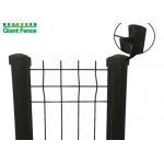 I Post Powder Coated Curved Wire Mesh Garden Fence for sale