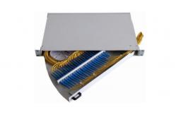 China 1U 19inch  Full Loaded  Side pull out Rack mount Patch panel supplier