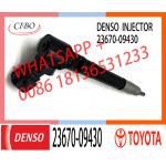23670-0E020 23670-0E010 23670-09430 diesel Injector for toyota fortuner 1GD-FTV 2GD-FTV 1GD 2GD 295700-0550 for sale