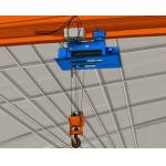 10 Ton Electric EOT Foundry Crane 60m Box Type Single Beam Remote Control for sale