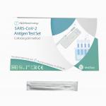 99% Accuracy Factory price SARS-CoV-2 Antigen Test Set Nasopharyngeal Swab 10 test/box for sale