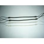 Customized Black/Clear Color 15cm Length Plastic Slim Connecting Coil Tethers for sale
