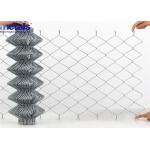 High Quality 6ft 8ft Diamond Mesh Chain Link Cyclone Wire Fence Hot Dipped Galvanized Wire Fence for sale