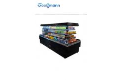 China Half Height Display Cooler Fridge supplier