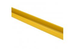 China Orange Yellow PE Profile Recyclable Plastic Door Edge Trim supplier