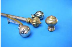 China Reinforced Metal Roman Galvanized Pipe Curtain Rod 6.7 Metres supplier