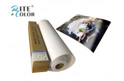 China Gloss Luster RC Photo Paper  For Pigment Inkjet Printing supplier