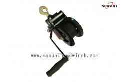 China 1200Lbs Hand Winch , Manual Winch With Ratchet / Hand Brake Winch supplier