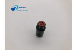 China IP68 Circular Electrical Connectors 4 Pin XC14Y4KH Nickel Plated Brass Axes supplier