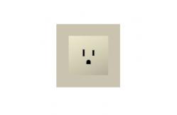 China 125V 15A Full PC America Power Socket Vertical Conjoined Frame supplier