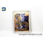 Home Decor Picture 3D Animals Photos Tiger Wall Printing Flip Image 0.6MM Thickness for sale