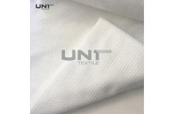 China White Wet Wipes Spunlace Nonwoven Fabric Embossed 100CM Width supplier