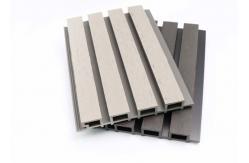 China Wood Grain Exterior WPC Wall Panel Outdoor Cladding Co Extrusion Fireproof supplier