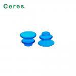 23*16*5 Mm Printing Machine Spare Parts Blue Rubber Sucker Precision Shaped
