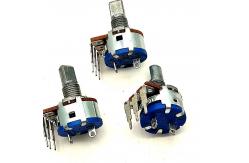 China Diameter 16mm Rotary Switch Potentiometer A10k 3 Pin Speaker Soundbox supplier
