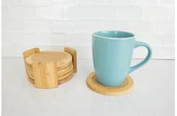 China round shape tea coaster bar coaster with special design table coaster for high quality supplier