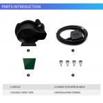 Do916 OBD2 Multifunctional Gauge Car Hud OBDII Double Screen Tachometer