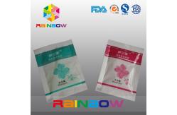China Plastic disposable shampoo packaging grip seal bags with tear notch supplier