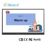 Android 14 Operating System Touch Screen Classroom Board with USB A Interface and Easy Installation for sale