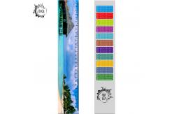 China Durable Custom Lenticular Printing / Catoon 3d Lenticular Ruler For Kids supplier