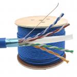 Factory UTP Cat 6 Cable 23awg Copper CCA CAT6 Communication Cables 305m Box 1000ft for sale