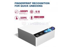 China Fingerprint Lock Single Layer Fireproof Jewelry Safe With Auto Open supplier