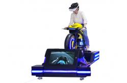 China Multiple Players Motion Simulator Ride , Black 1500w Electric Racing VR Motion Ride supplier