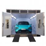 Automotive Car Spray Paint Booth With Environment Electric Heating for sale