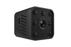 China 33x39x33mm Mini WiFi Camera , Night Vision Webcam Small Cube Security Camera supplier