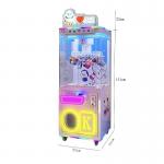Amusement Game Center Coin Operated Games Machine with Customized Clip Gift Prize for sale