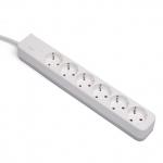 6 outlet Germany Type Extension Socket With On/Off Switch for sale