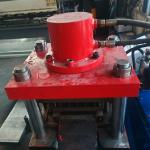 Cutting Type Hydraulic Cylinder Cable Tray Making Machine For High Tensile Steel Material for sale