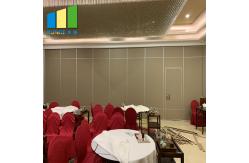 China Folding Wood Partition Moveable Acoustic Partition Walls System supplier