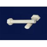 Al2o3 Insulating Threaded 99% Alumina Ceramic Rod High Temperature Resistance for sale