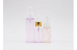 China Plastic Cosmetic Spray Bottle With Screw Fine Mist Sprayer 60ml Cylinder supplier