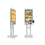 Self Ordering Kiosk in Restaurant Cash POS Order Number Wall-mounting Information Kiosk for sale