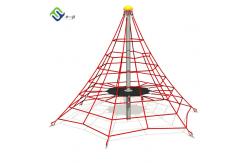 China Customized Sizes Spider Net Rope Climbing Net For Children Playground supplier