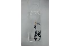 China Waterproof PVC Transparent Bag Plastic Ice Bag With Handle Eco Friendly supplier