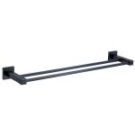 Polished SUS304 Bathroom Towel Bars Wall Mounted Single Hotel Towel Rack Over Toilet for sale