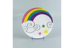 China Kid Unicon Printed 12 Pcs 100% Melamine Dinnerware Set supplier