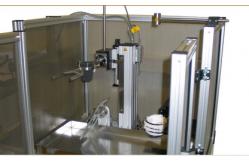 China Molten Metal Splash Resistant Material Test Machine ISO 9185 Certificated supplier