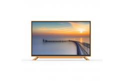 China 4k Uhd 65 75inch Frameless Model Flat Screen Led Lcd Smart Android Tv supplier
