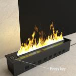 Waterproof and Safe For Children Led Electric Fireplace with Steel Material