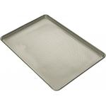 0.5mm Aluminium Baking Tray With Iron Wire & Black Enamel Cooking Grate for sale