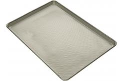 China 0.5mm Aluminium Baking Tray With Iron Wire & Black Enamel Cooking Grate supplier