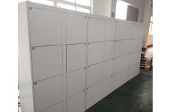 China Intelligent Electronic Barcode Parcel Delivery Lockers For Public With Cuatomized UI Language supplier