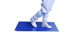 China Adhesive 30layers LDPE Clean Room Mats Dust Control antimicrobial floor mat supplier
