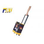 Eco - Friendly Mobile Folding Box Trolley Silk Screen Printing With Large Capacity for sale